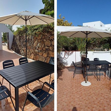 Villa Essence - A Unique Detached Villa With A-C, Heated Private Pool, Hottub, Gardens, Patios And Stunning Views! Tías Kültér fotó